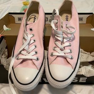 BRAND NEW pink foam converse